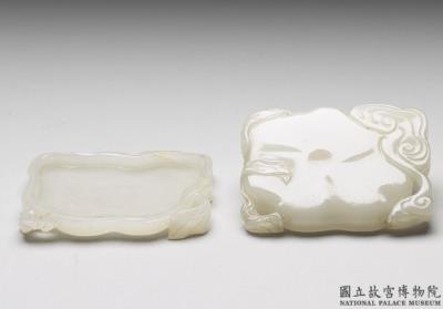 图片[2]-Jade box in the shape of a persimmon, Qing dynasty (1644-1911)-China Archive